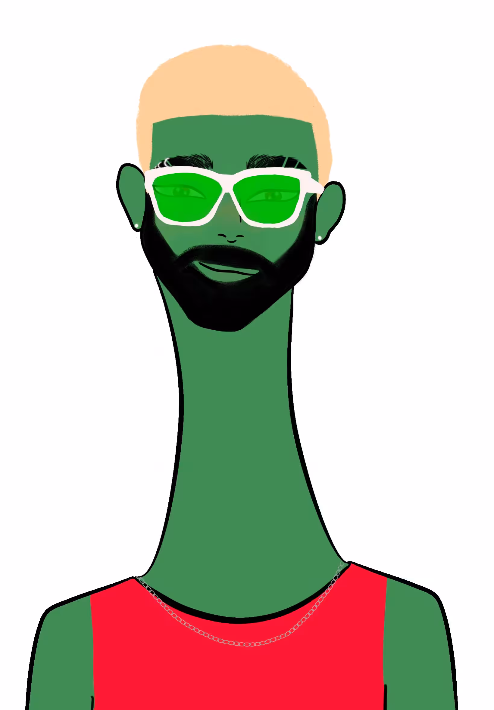 Long Neckie Fellas #1606