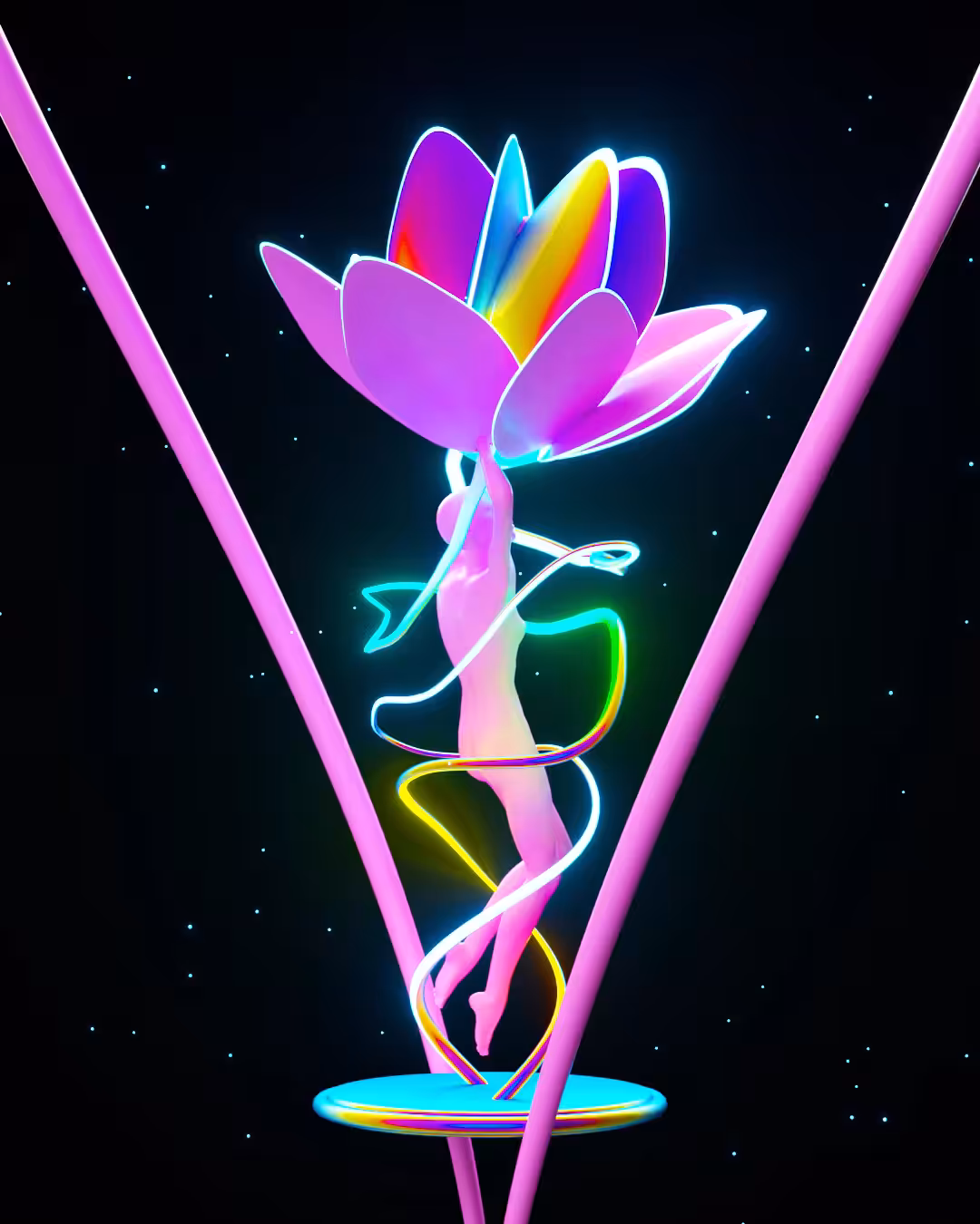 Shiny Flower