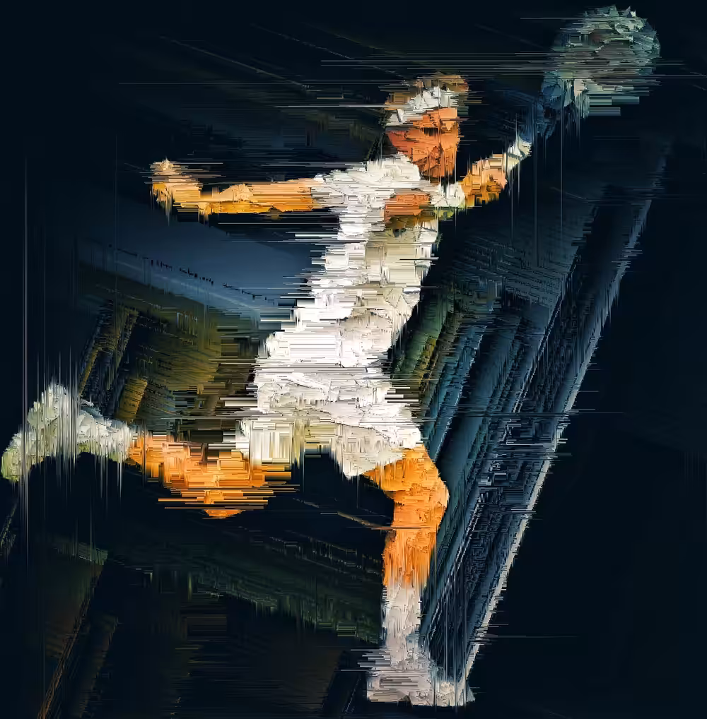 Study for a portrait of Roger Federer