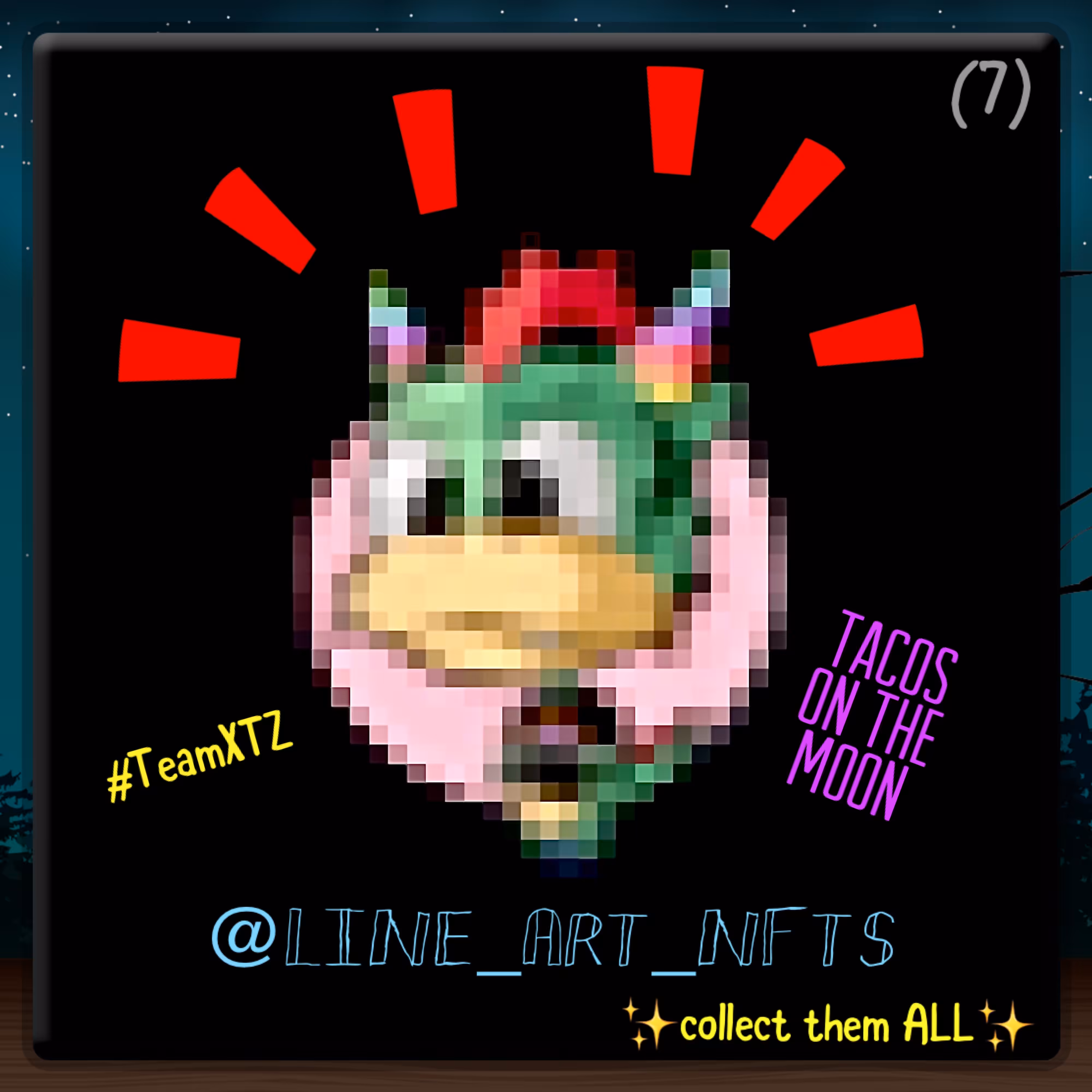 Team XTZ Trading CARDS 7: @LINE_ART_NFTS