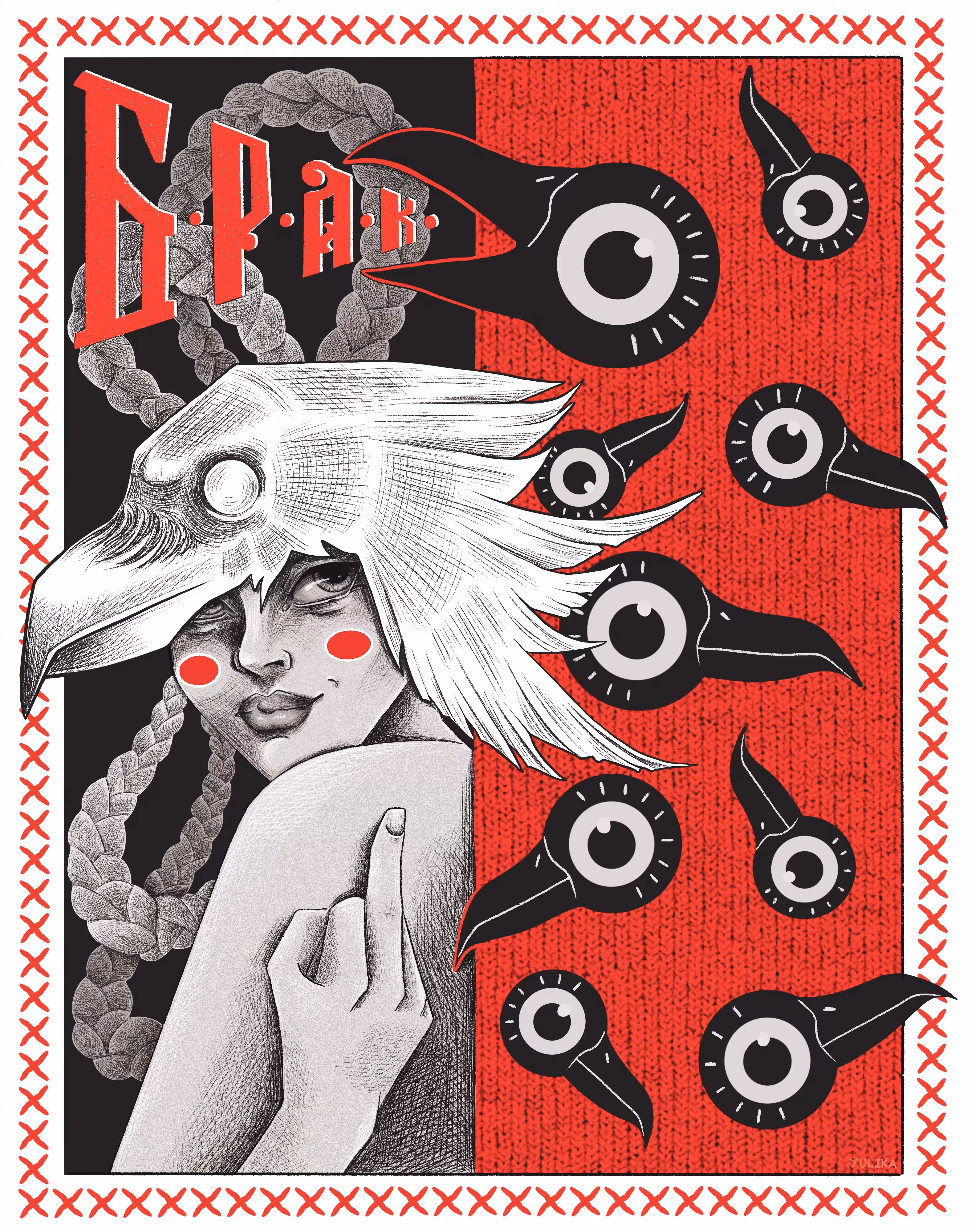   WHITE CROW