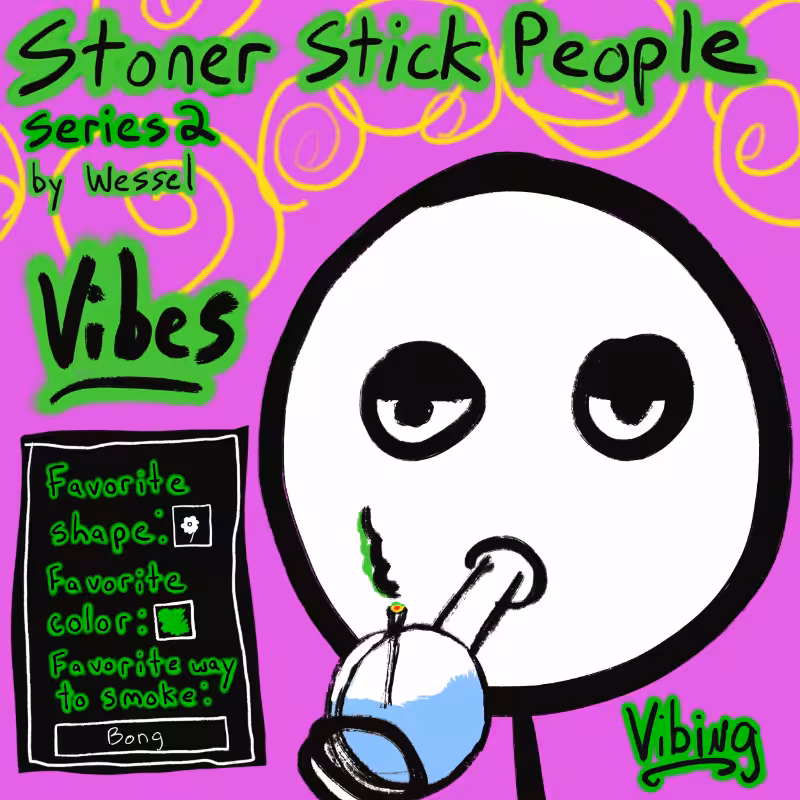 Stoner Stick People Series 2 #52