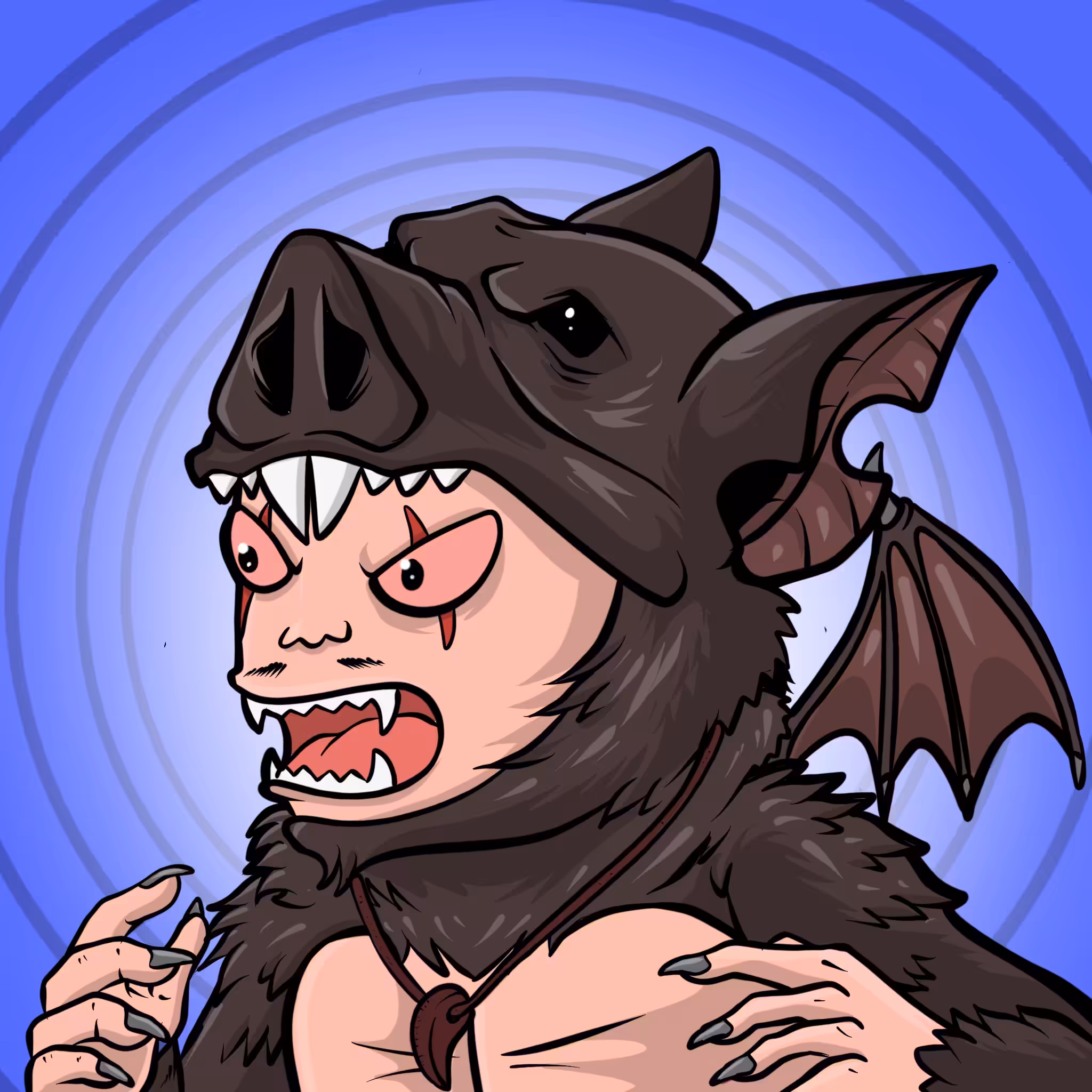 Vampire bat beast doll 02