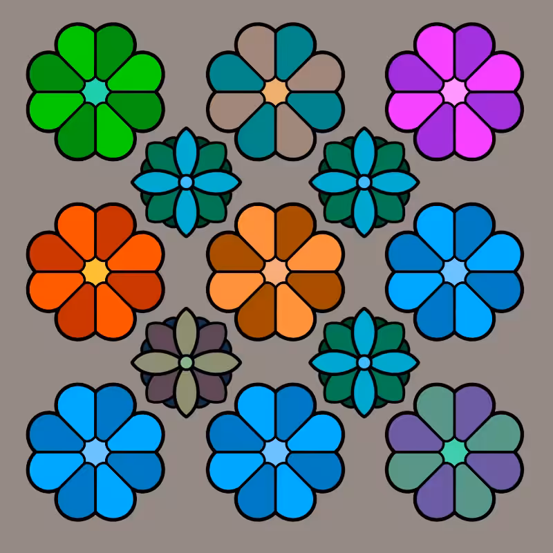 Just Flowers and Colors... #4