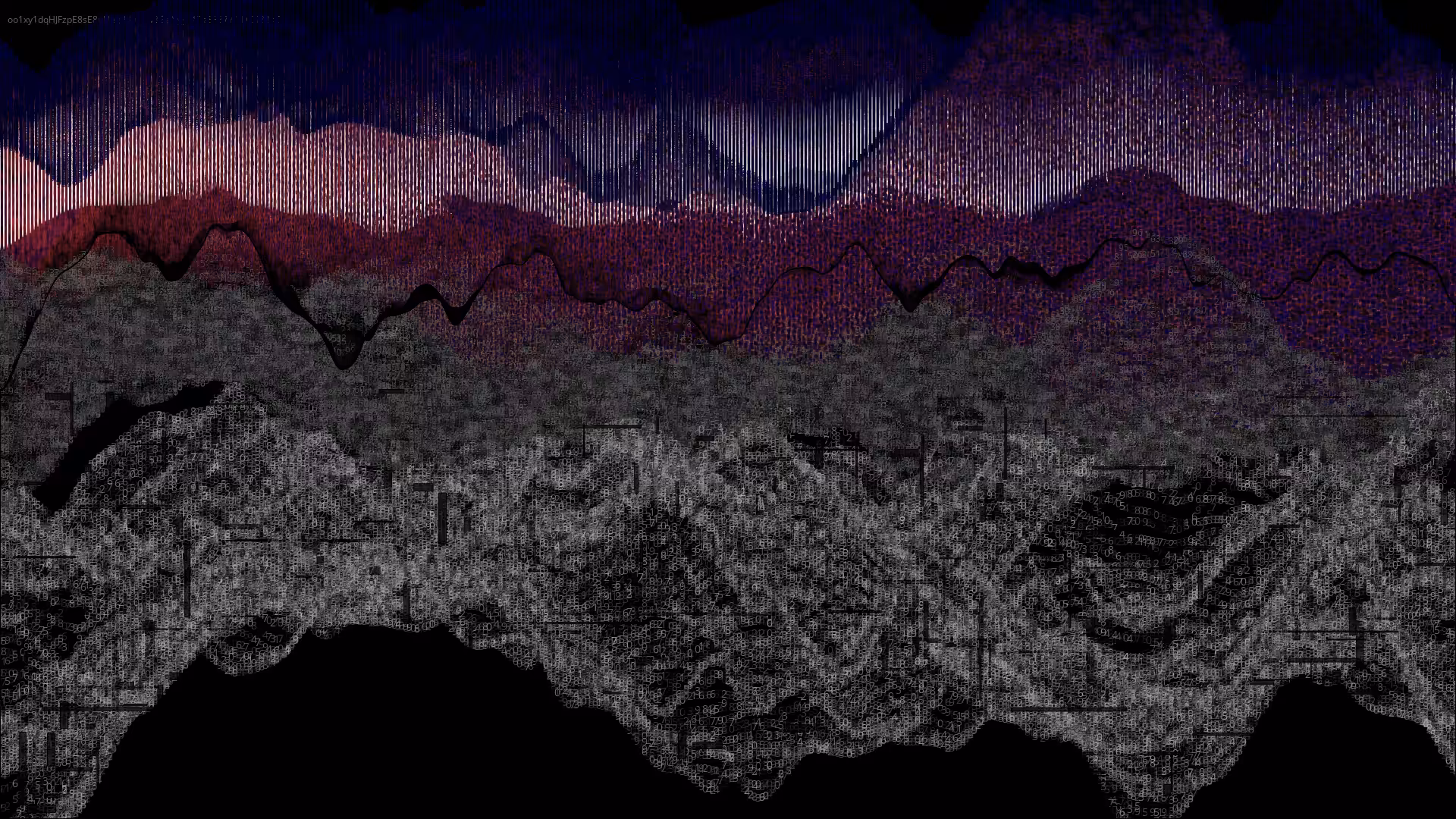 Pixel rain in a data landsacape #130
