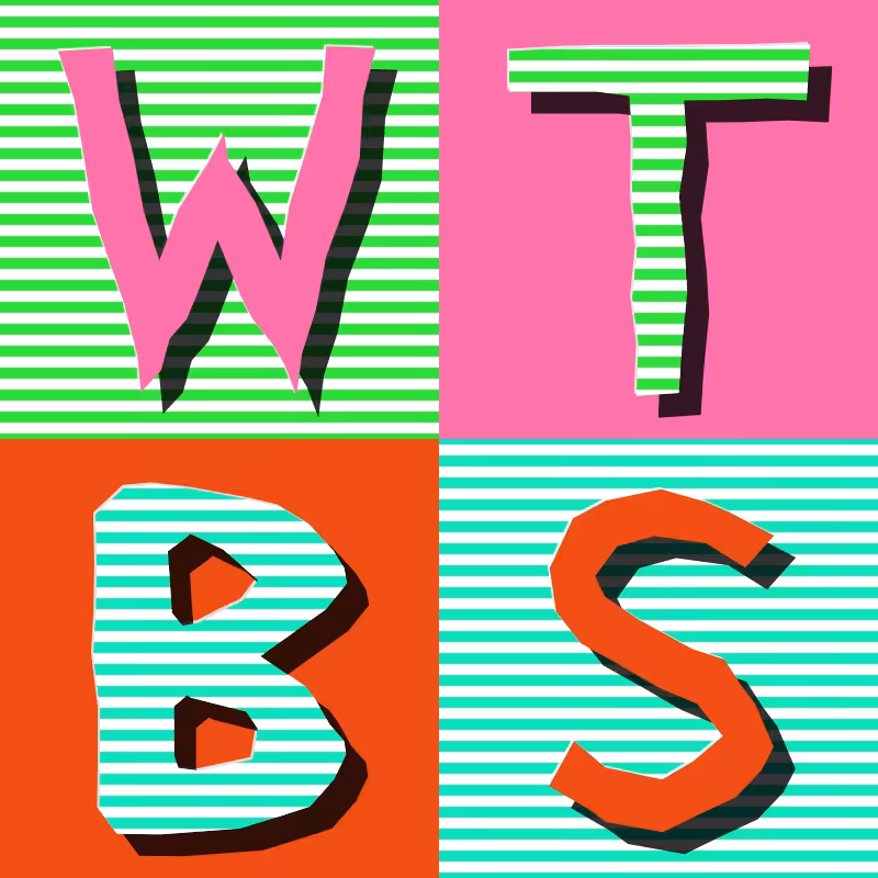 Waiting To Be Signed Logo with Wobbles #378