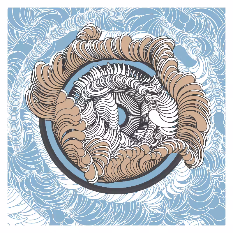 Echoes of Botanical Flow #83
