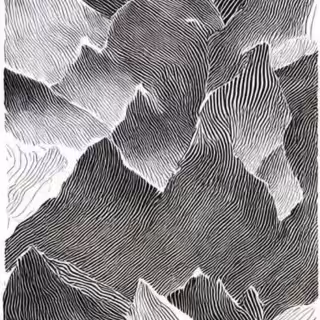 Rippled Mountain Cracks