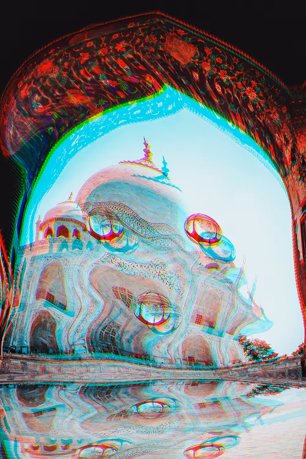 Taj Mahal (Psychedelic View)