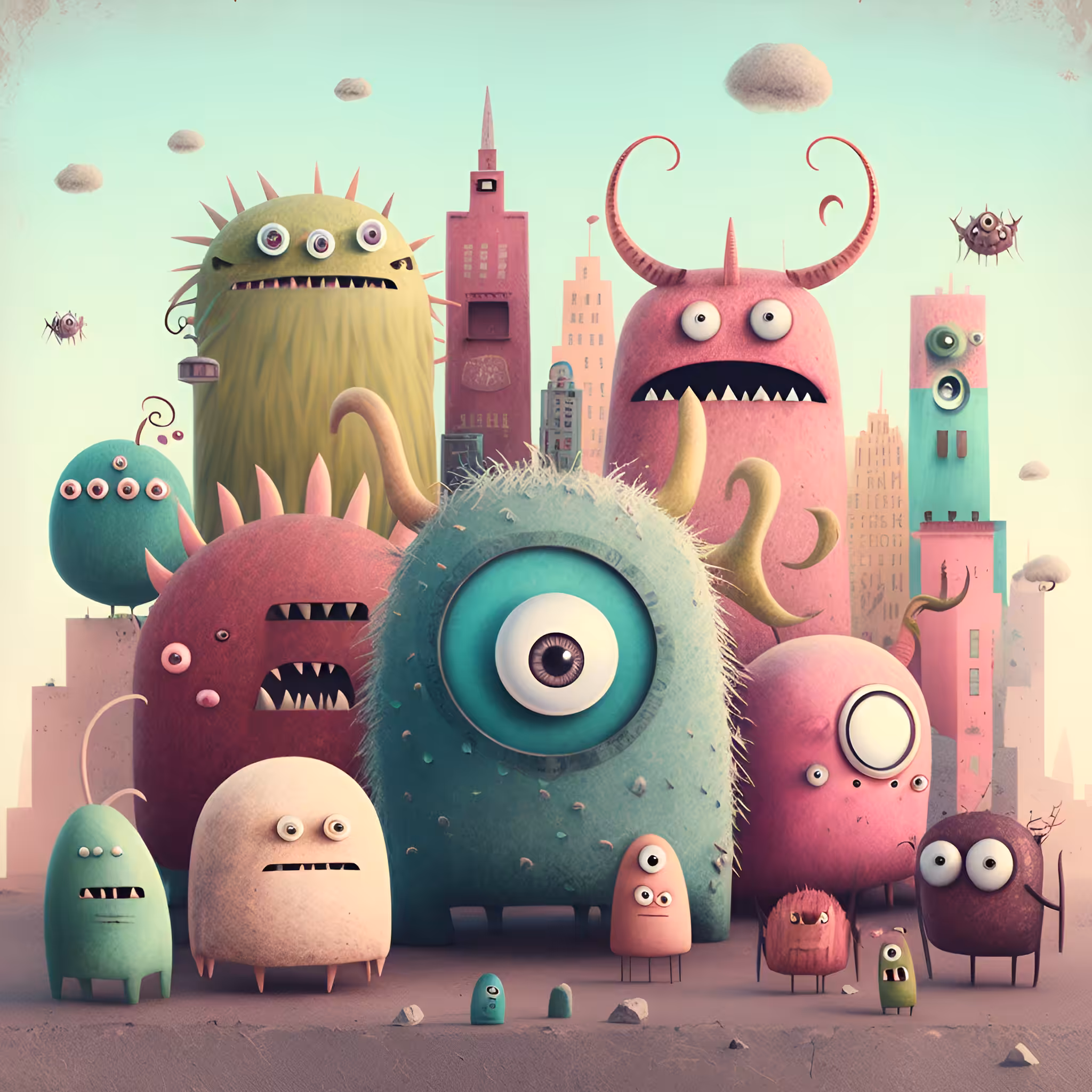 Funny Monsters #35