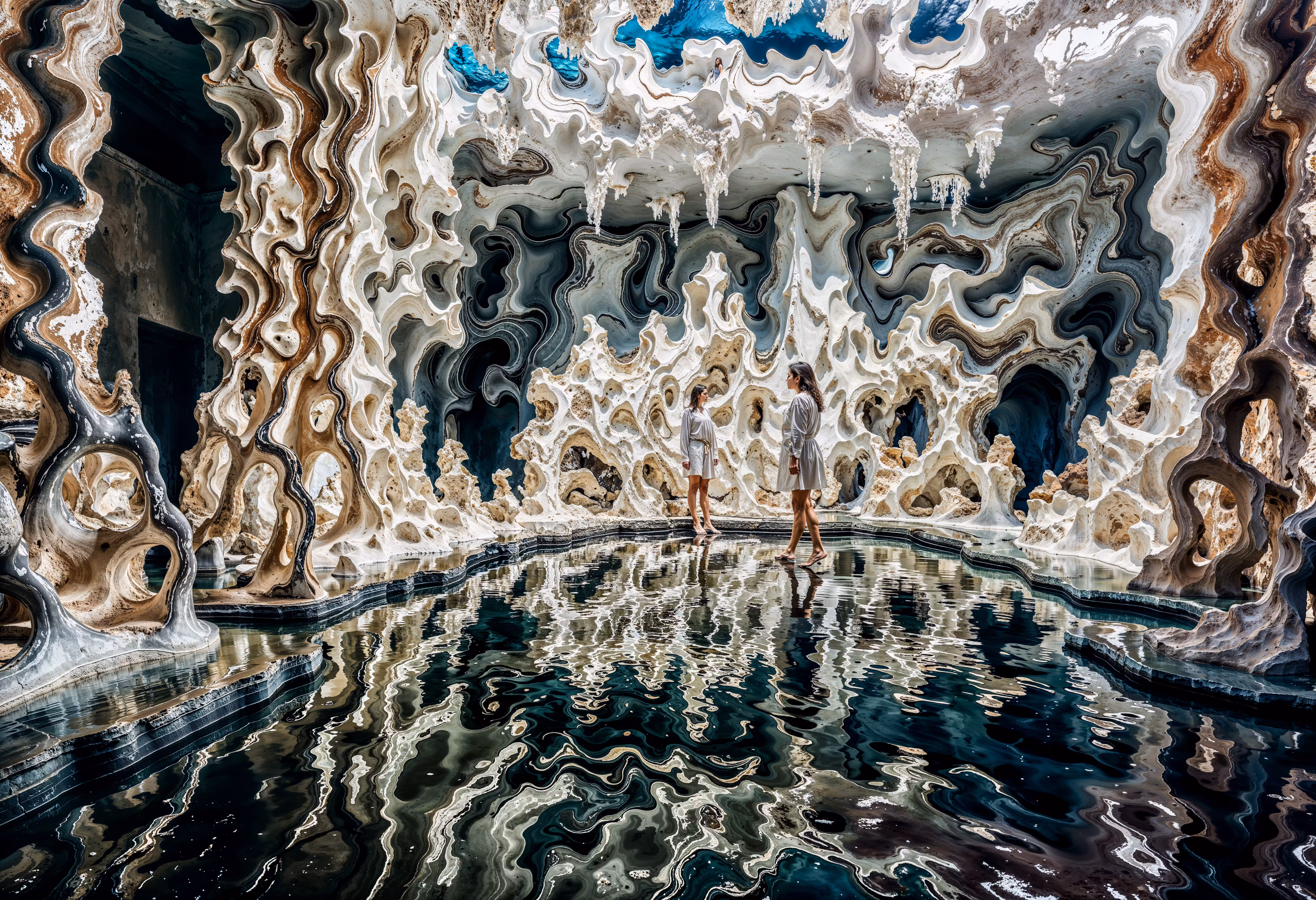 TRANSDIMENSIONAL EROSION 6 💎🪨 (WIYW - GANs, MJ6, SDXL & Magnific)