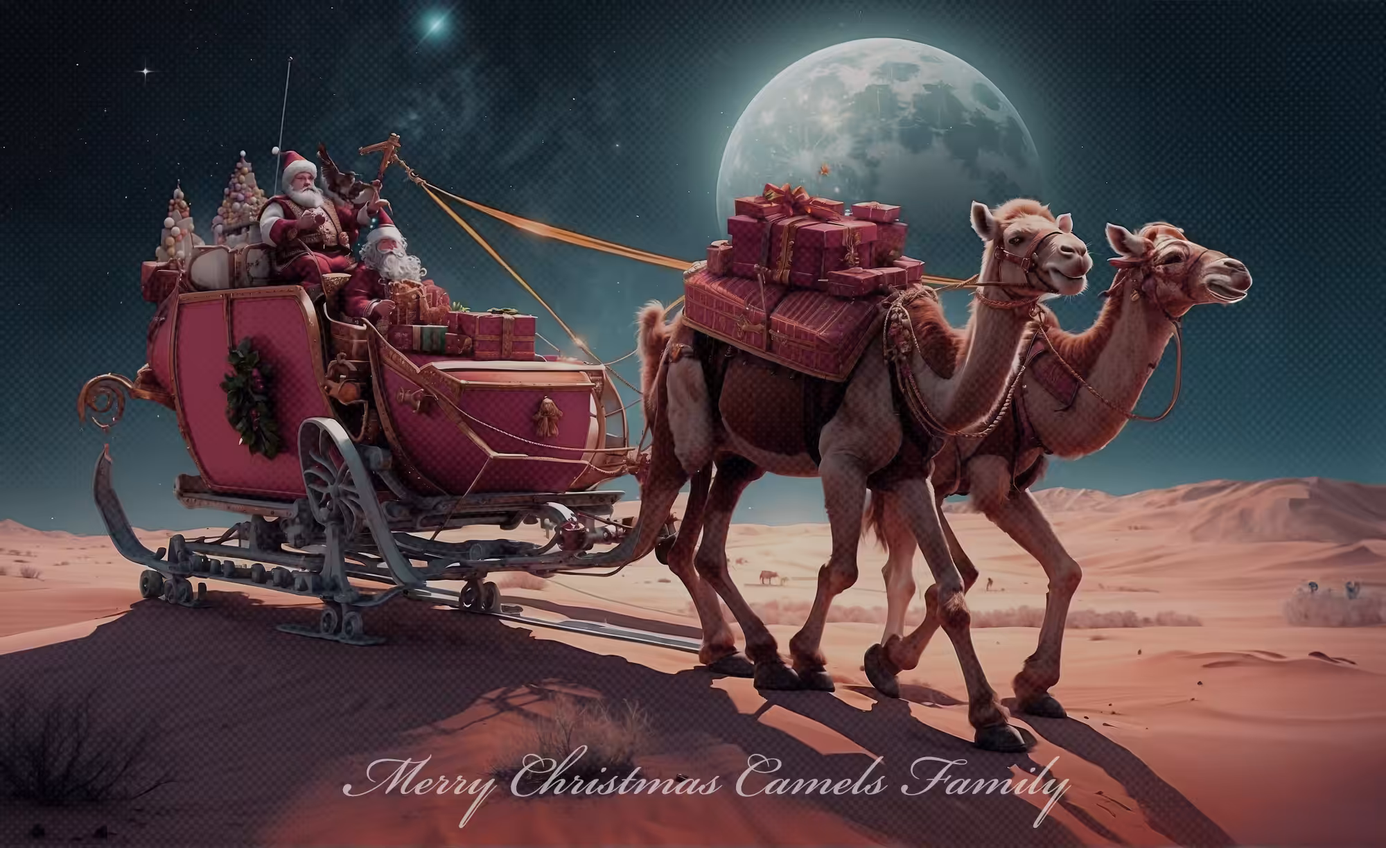 Merry Camel Christmas