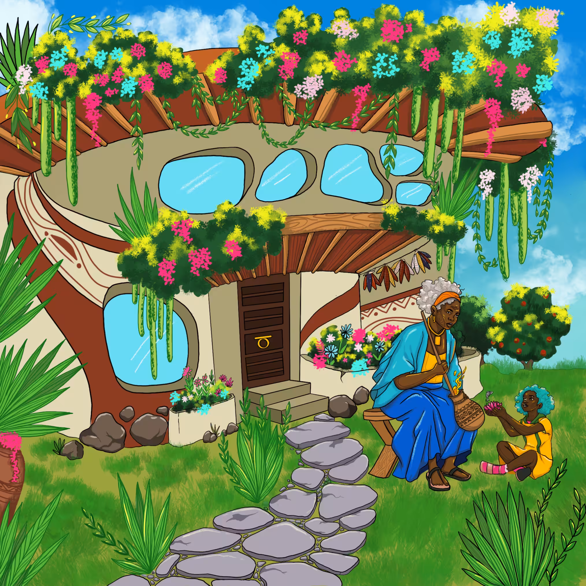Gogo's hut