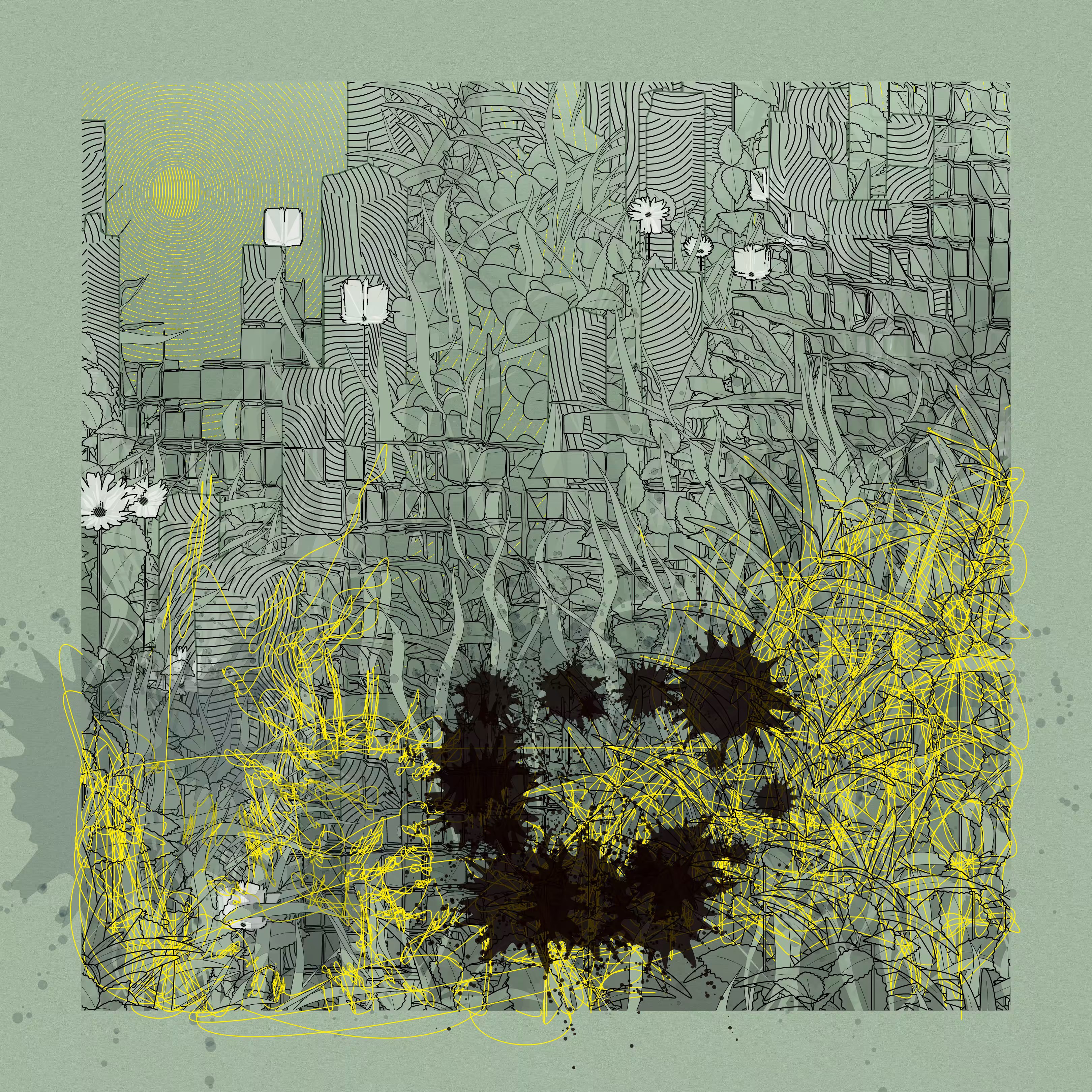 Landscape with Carbon Capture #458