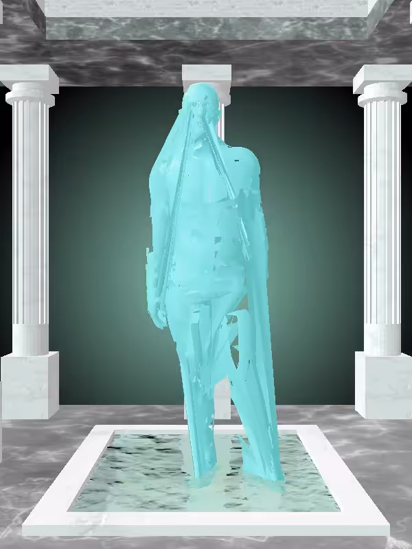 HeavenComputer: The Threatening Minty Green Man #6847