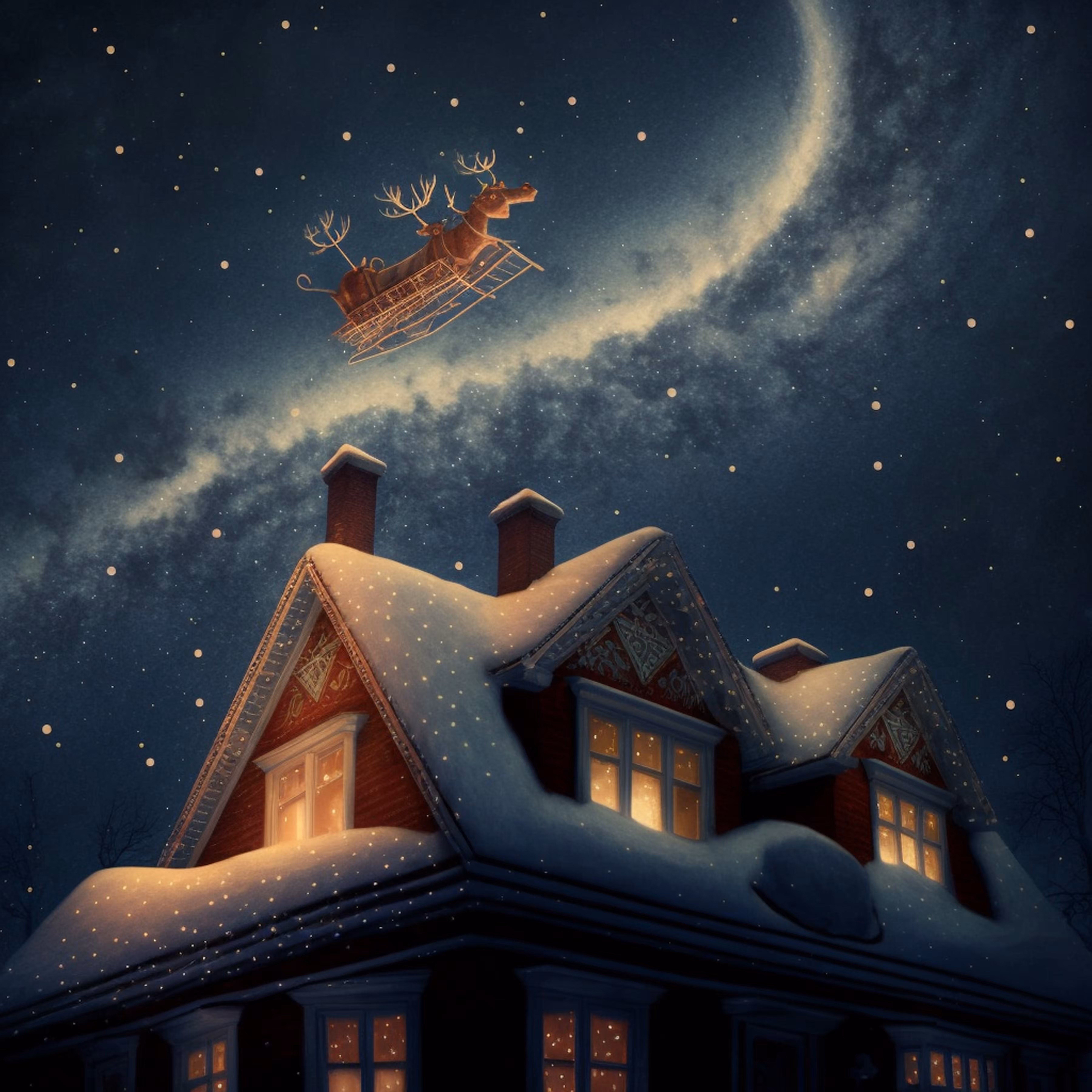 1/1 Christmas NFT No. 13 by Sollog Adoni