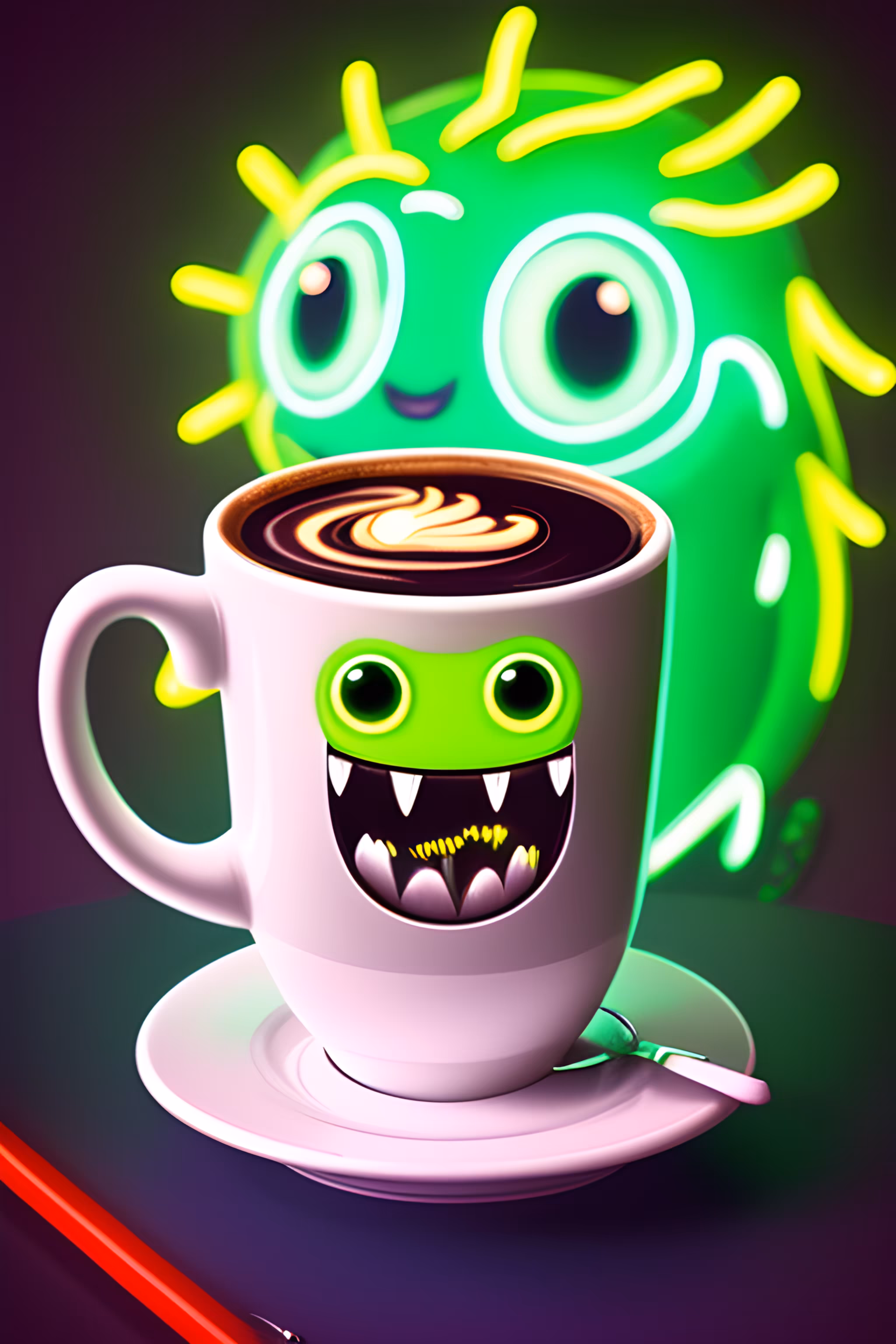 "Coffee Monster #7"
