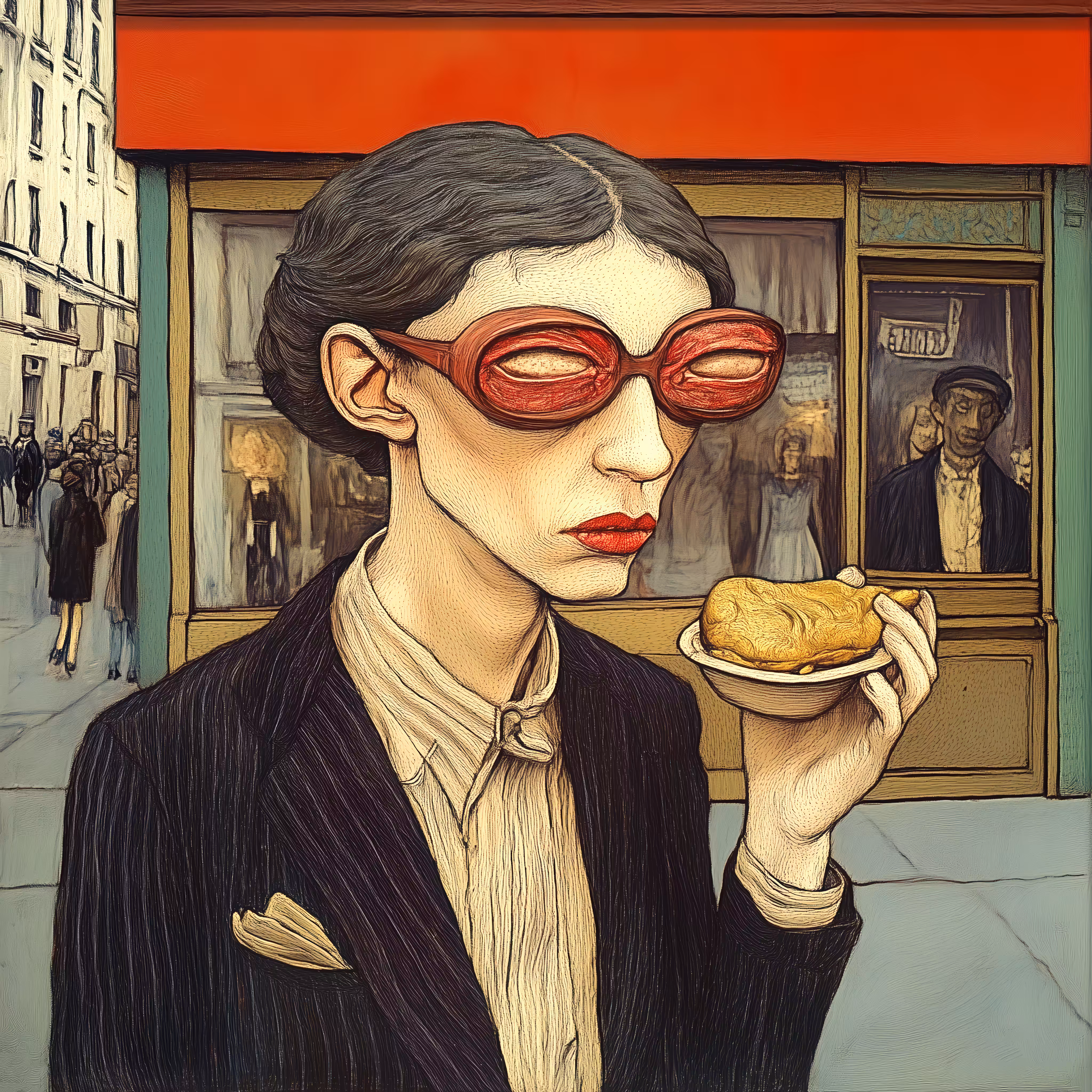 ART MARKET: Lunch Break