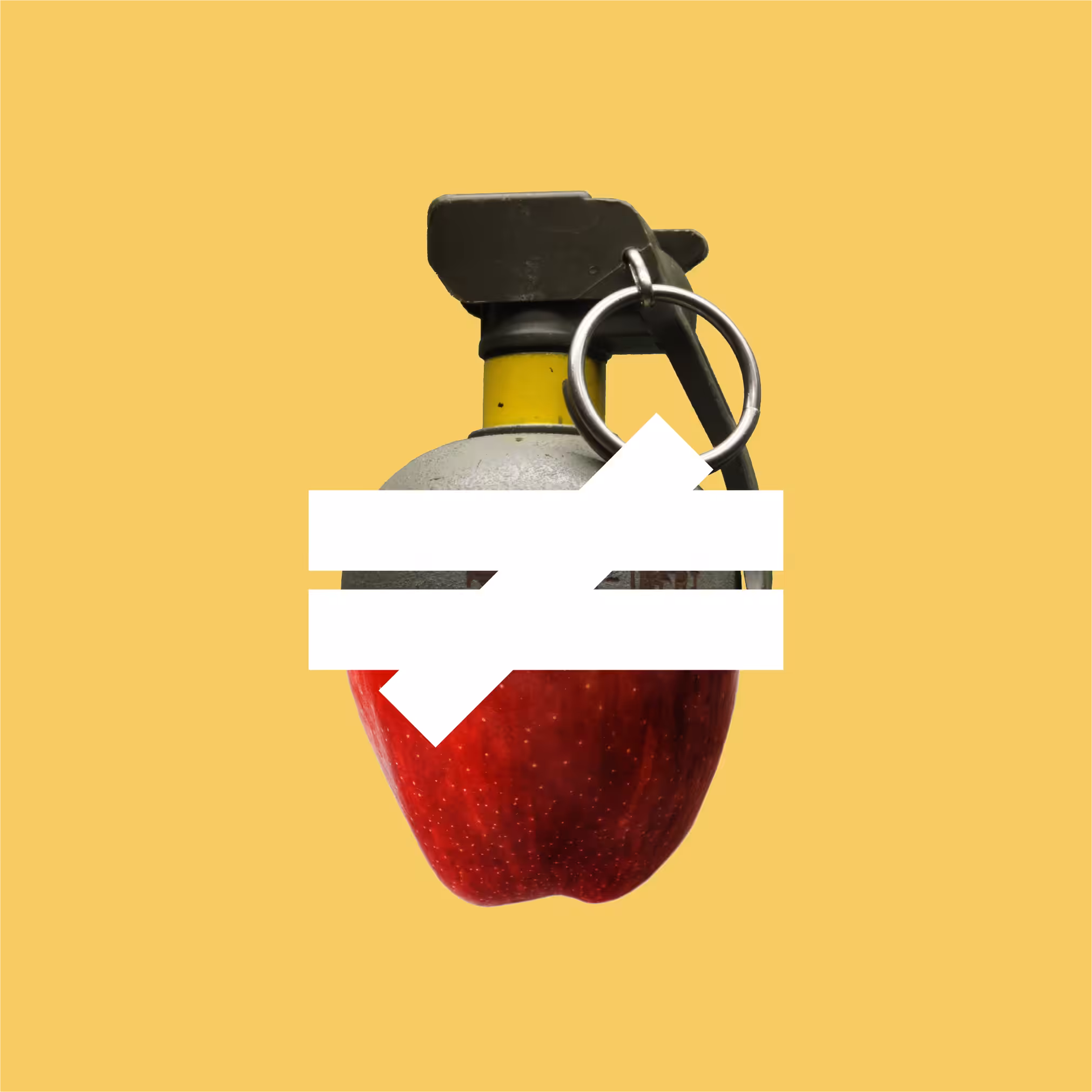 Guerra de/por comida - Manzana