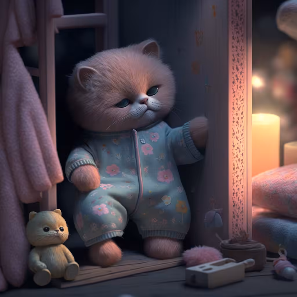 Cute kitten