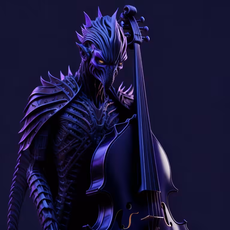NFT Melody : Cyborgs' Love Of Music #04