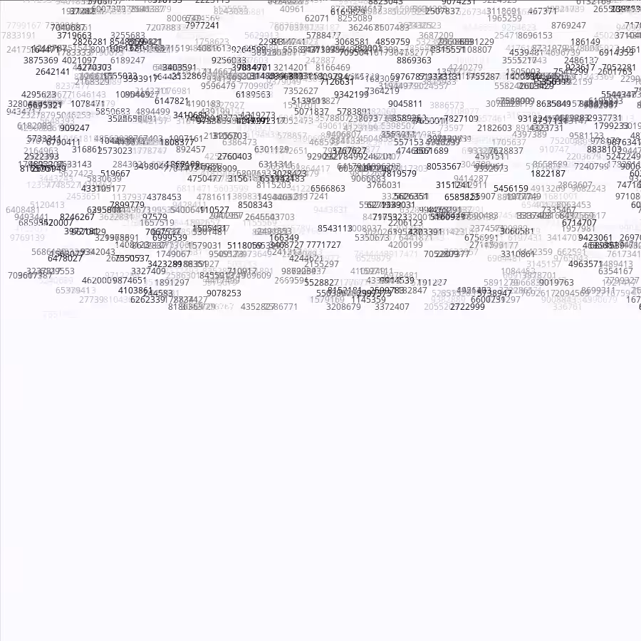 Painting by Random Prime Numbers #67