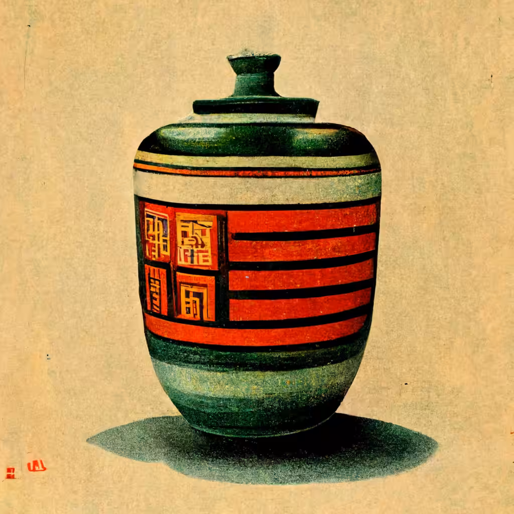 tea storage from zisha clay (宜興紫砂)