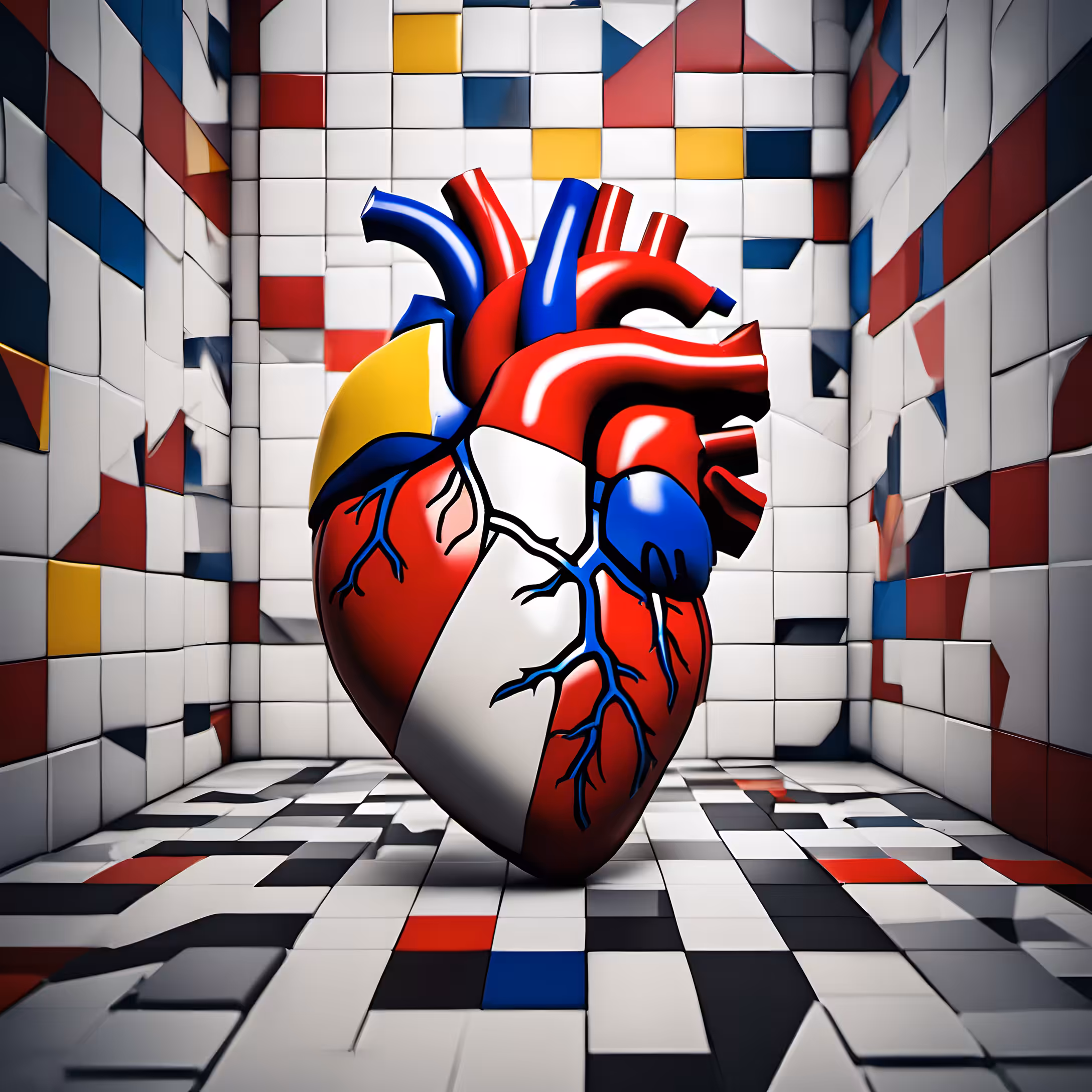 De Stijl My Beating Heart #21