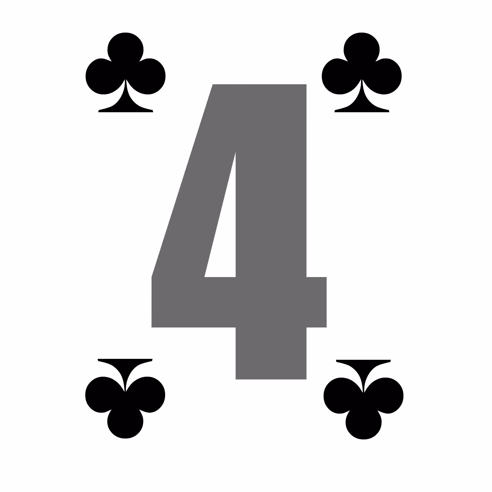 Four of Clubs