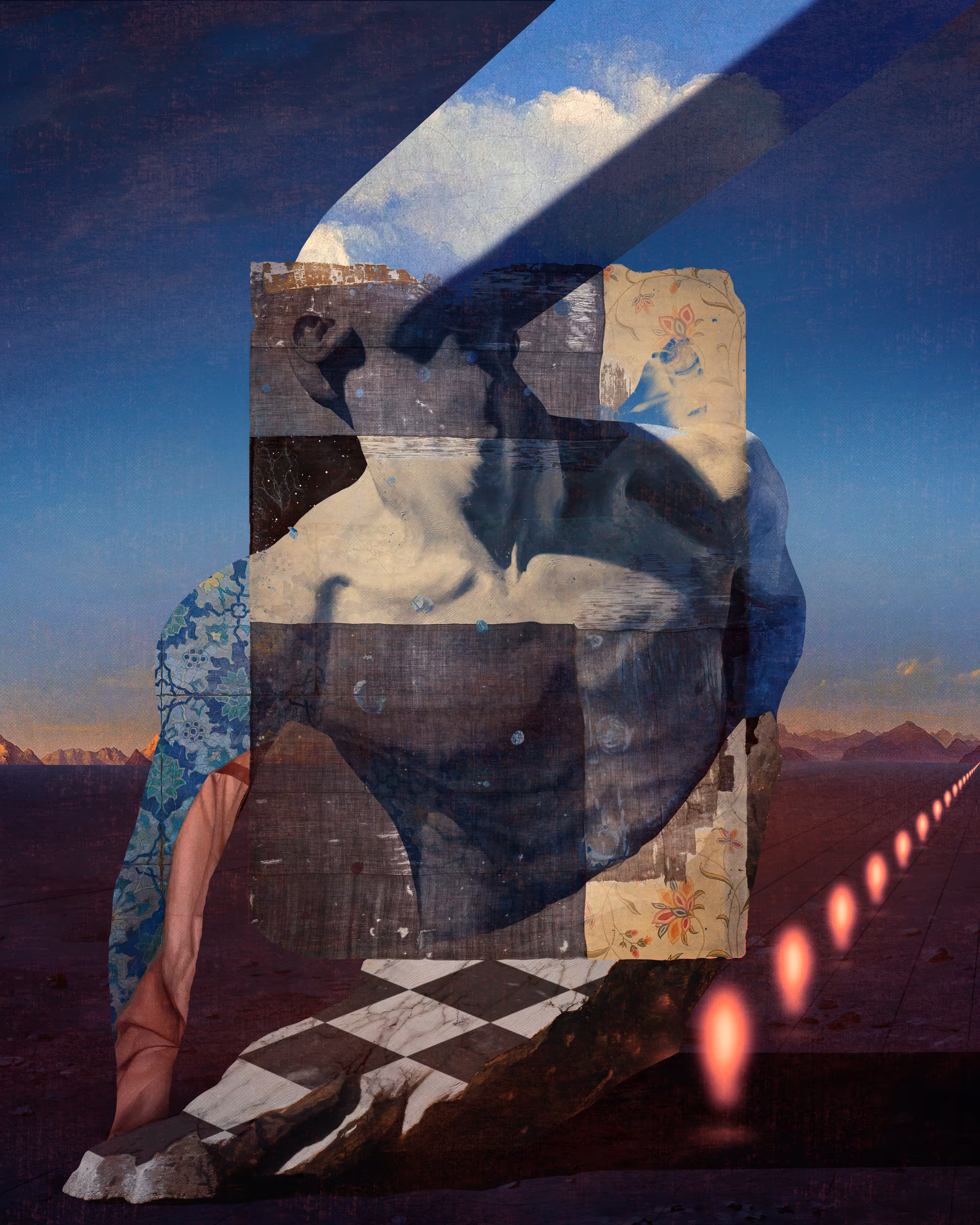 X-Ray of a Collage