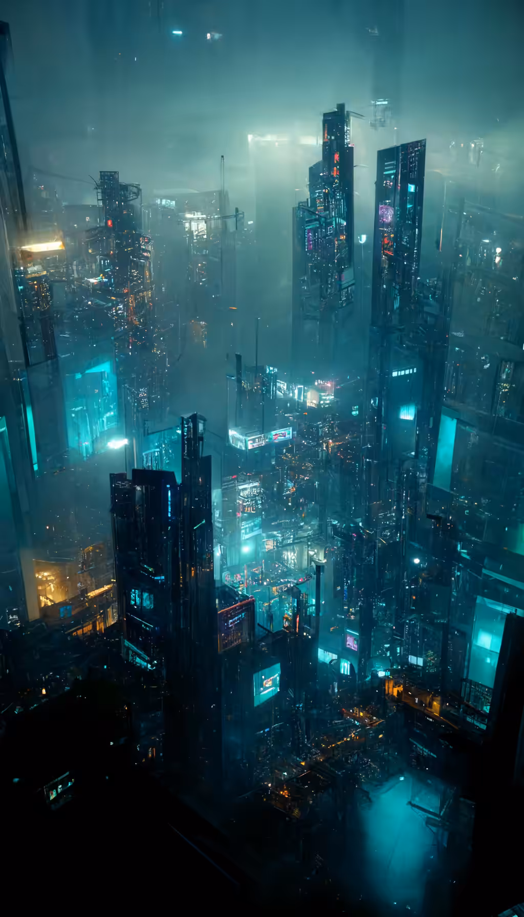VIEW OF CYBERCITY