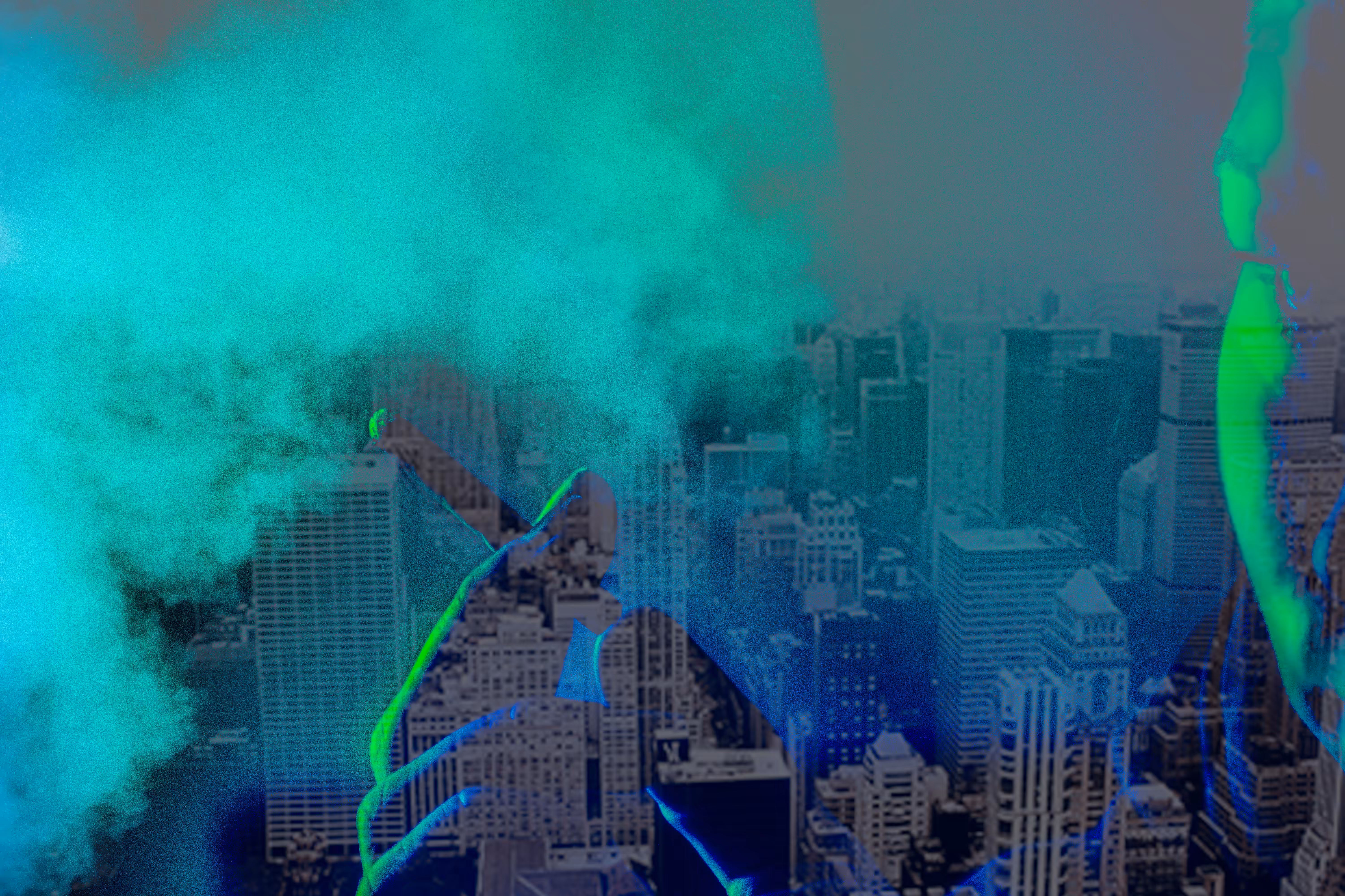 Nicotine and City Scene