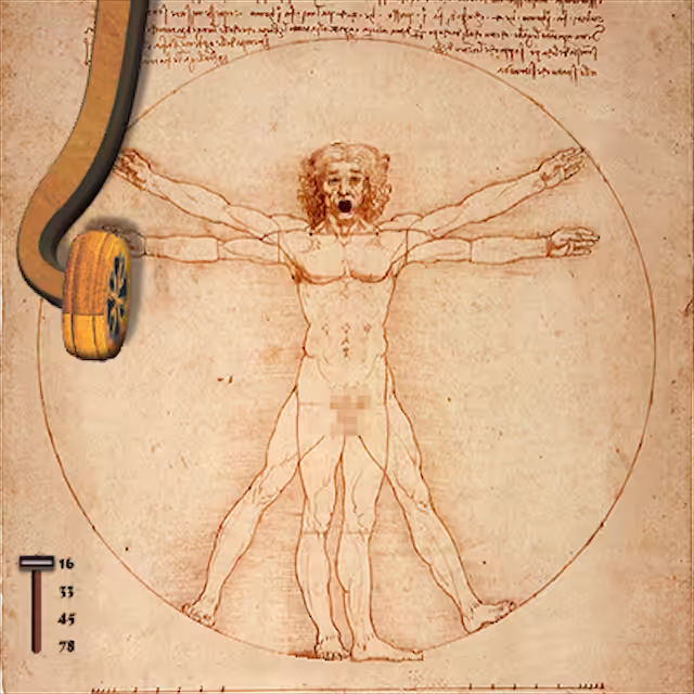 Vitruvian turntable
