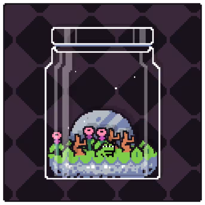 Toad Terrarium #209