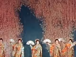 Glitchy Japanese with fans (Include original Music) 