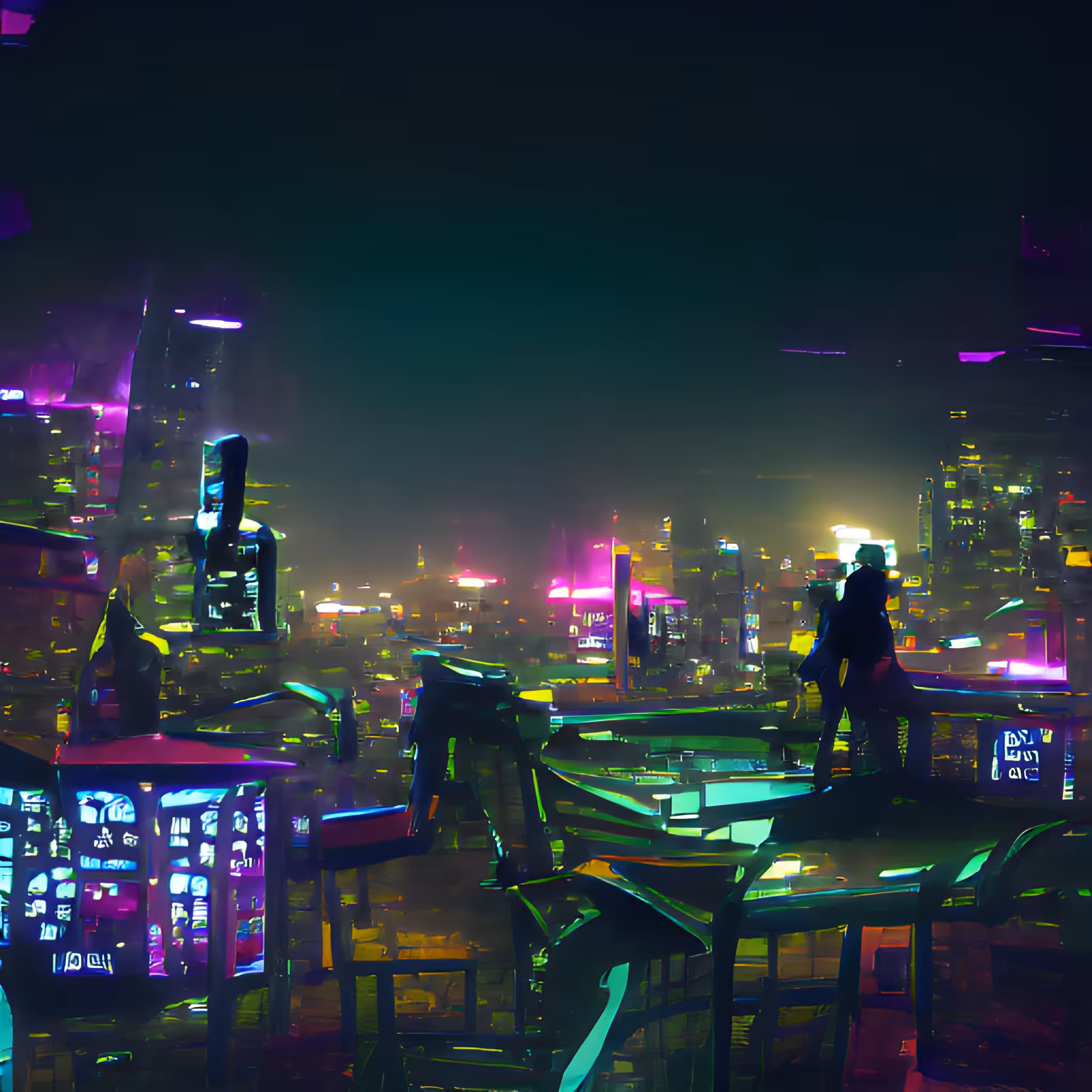 Cyberpunk Cityscape #01