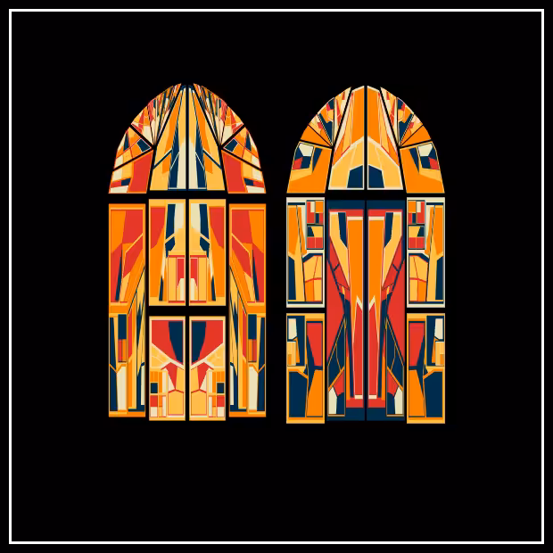 Stained glass #97