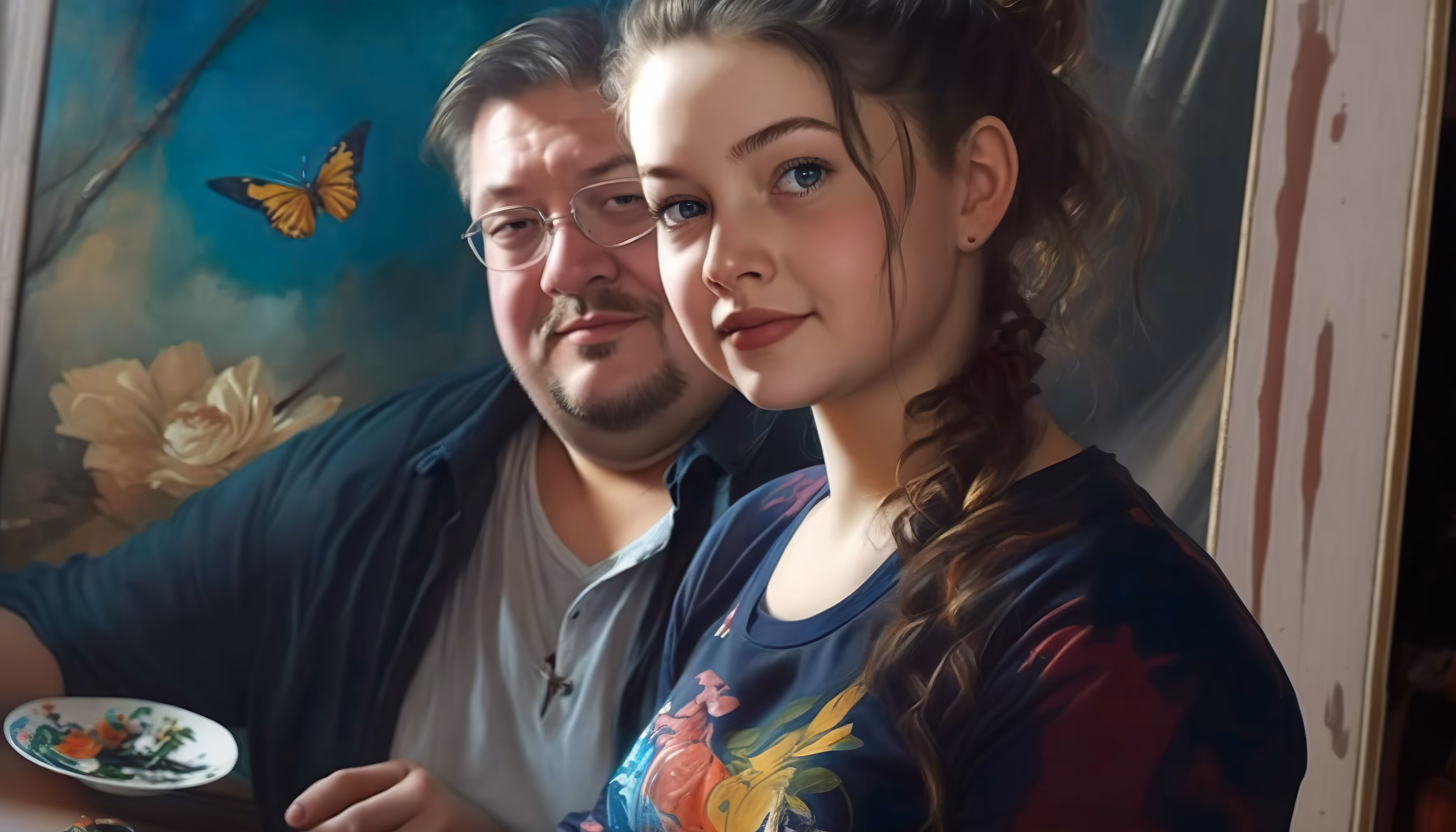 "Altered Identities: Three Portraits, Many Souls" 