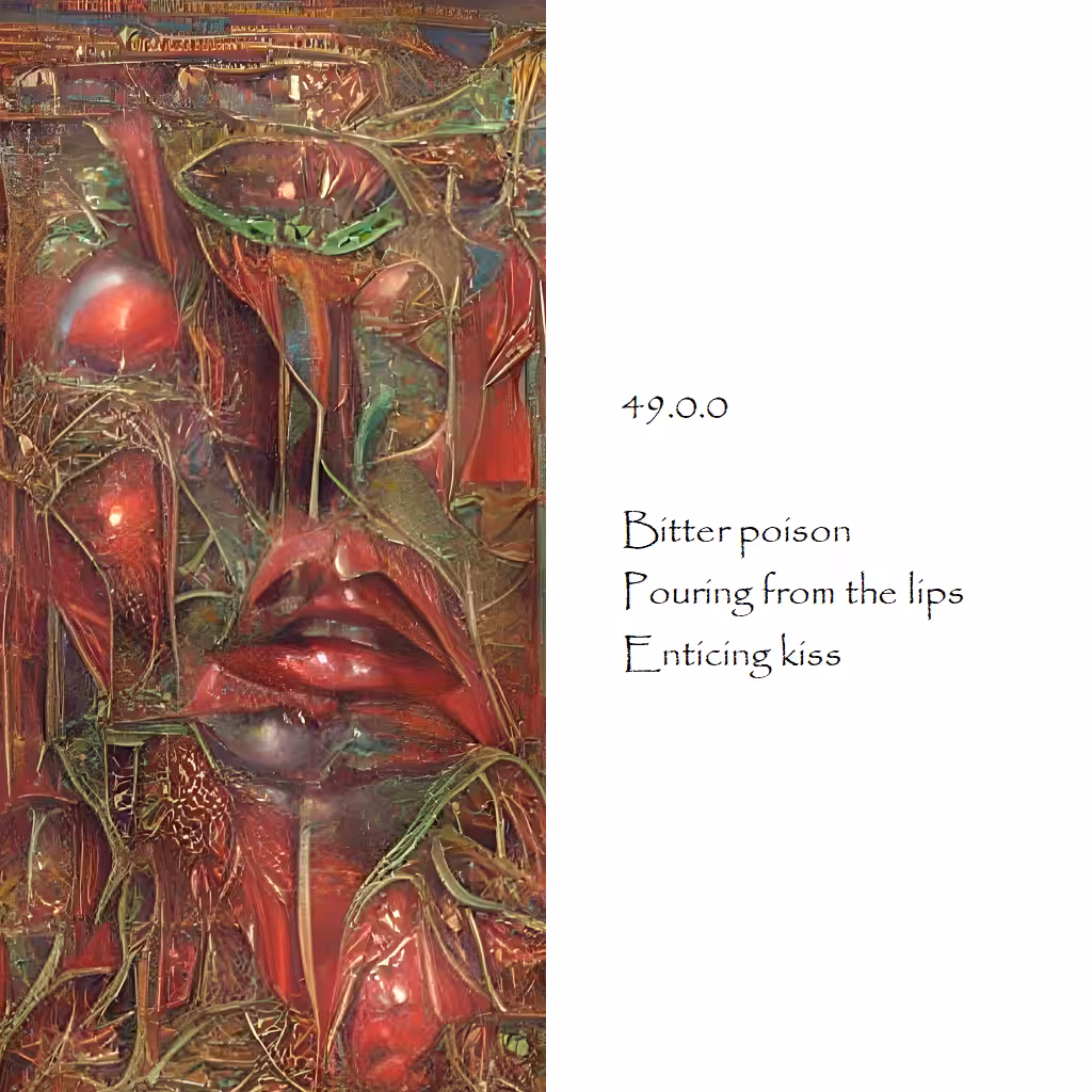 千俳句と俳画 --  1k Haiku and Haiga: Haiku&Haiga_49.0.0