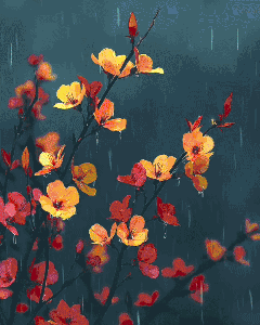 Peace in flowers 8 -gif-