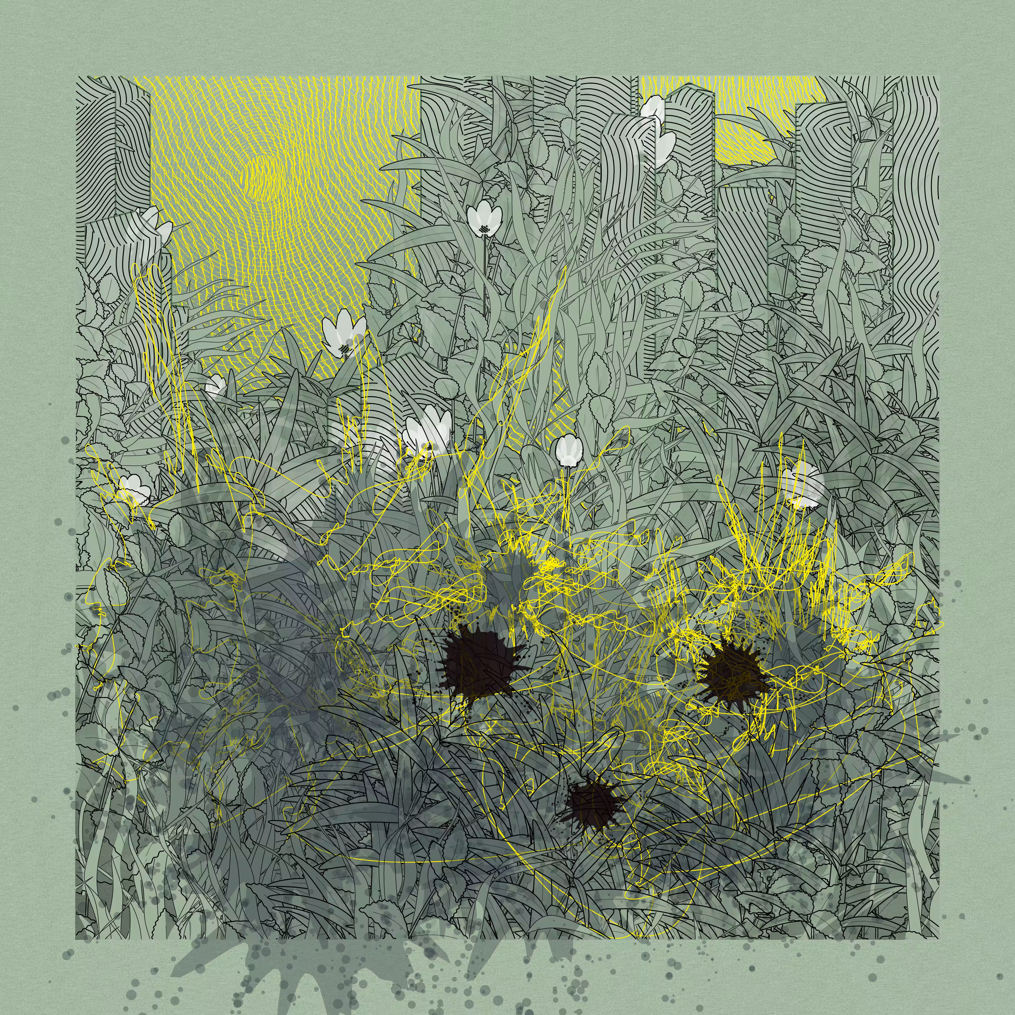 Landscape with Carbon Capture #491