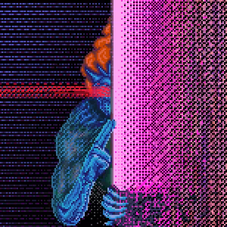 Glitch knight