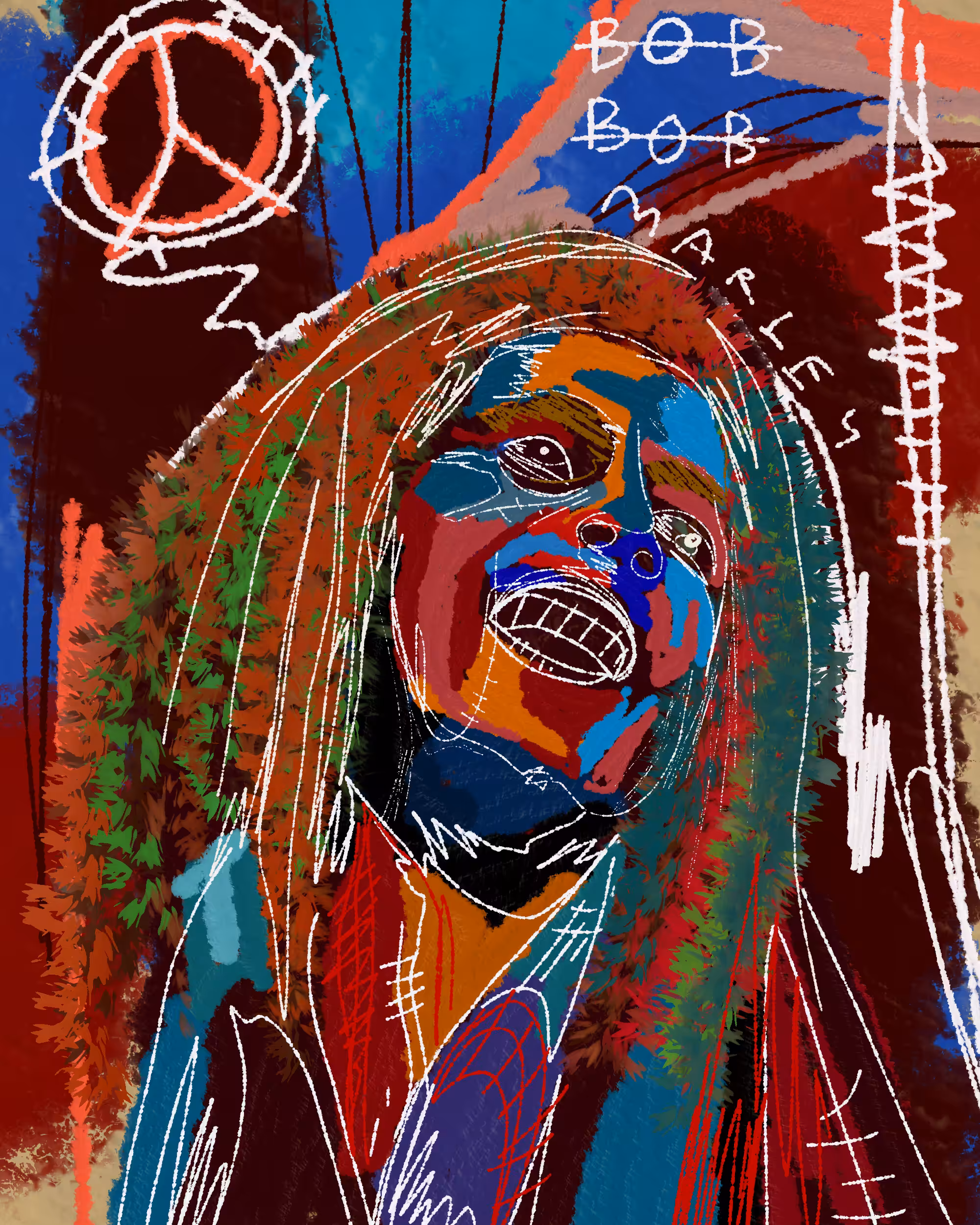 bob marley ( father of reggae)