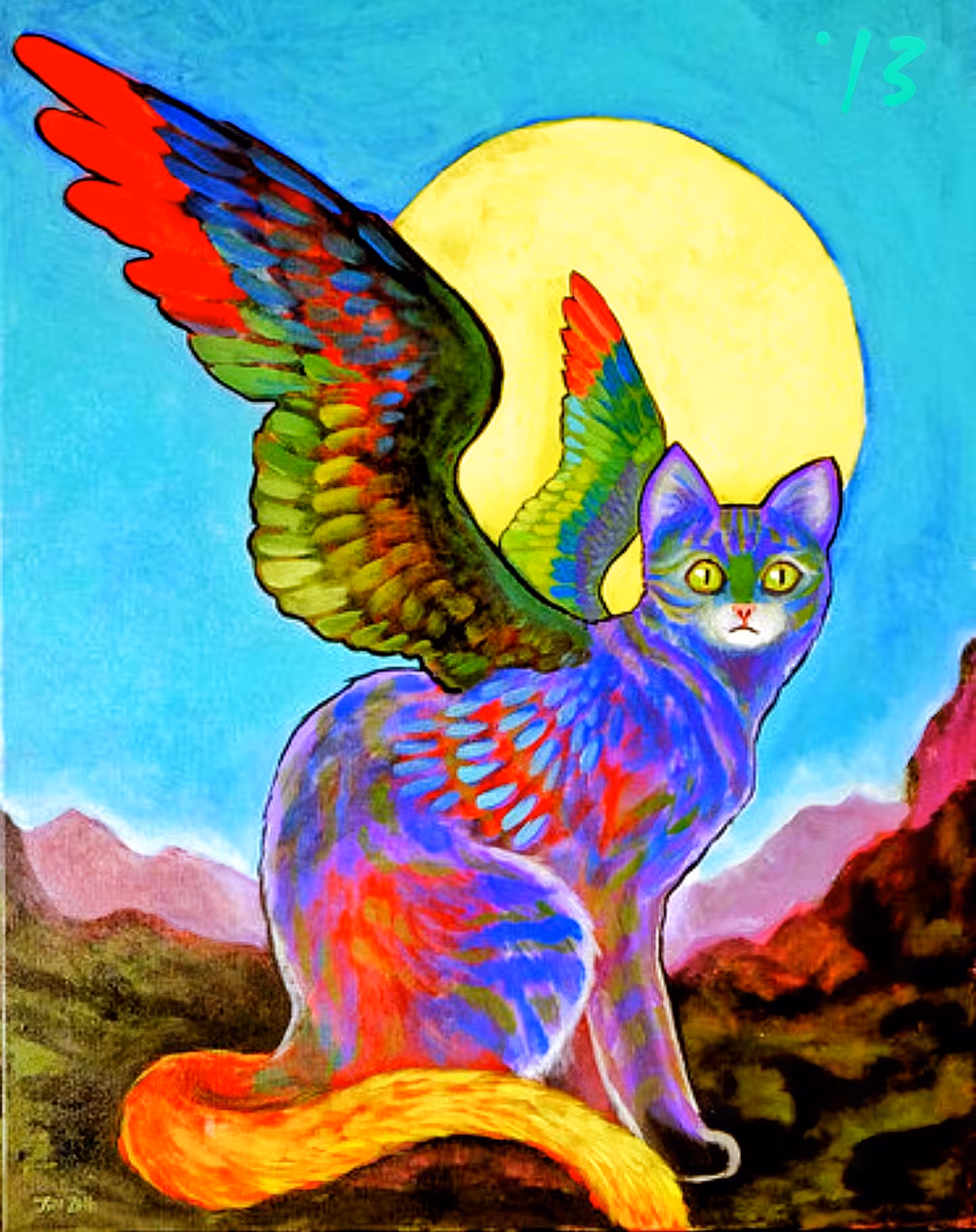 winged meow 13