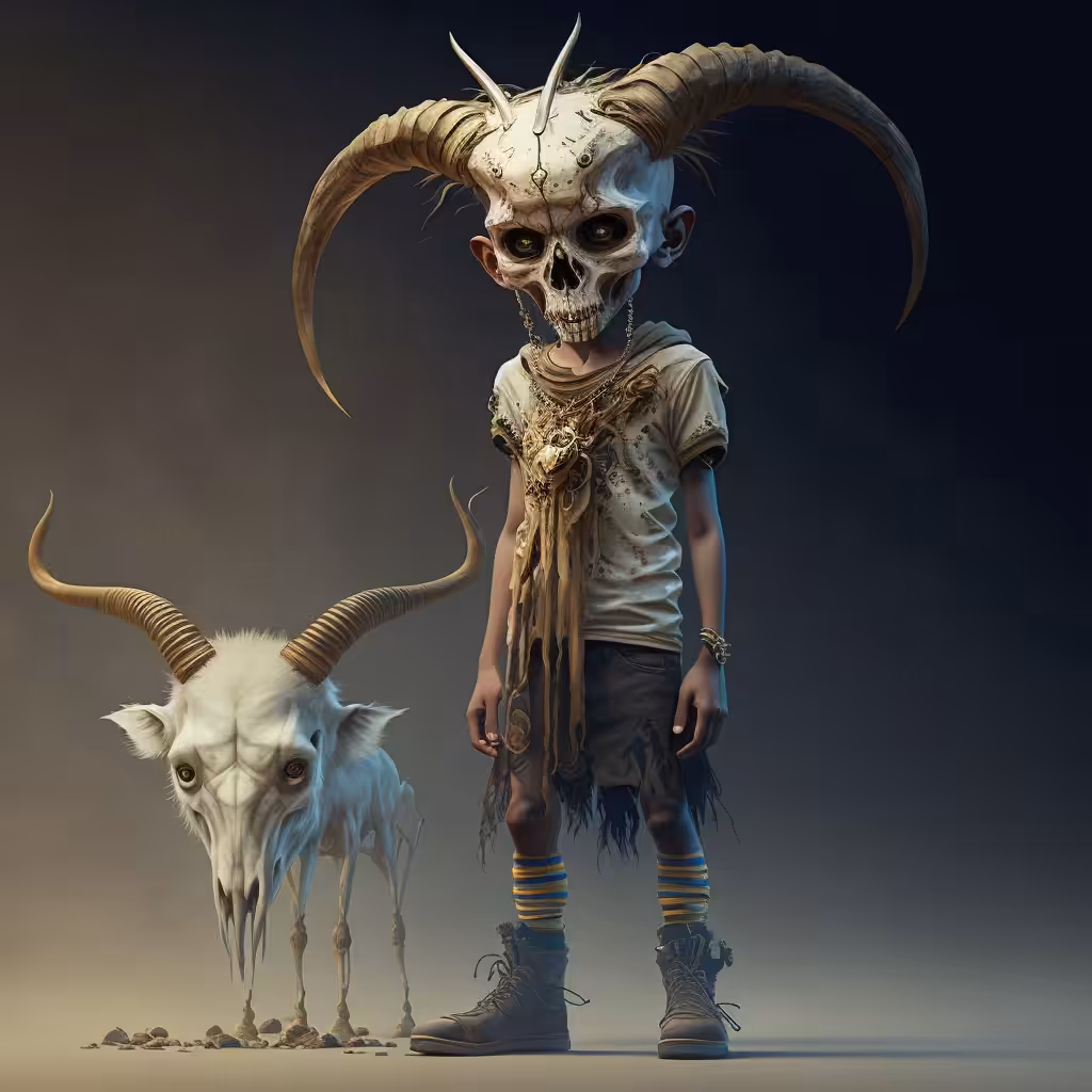 Page #18 - Boy and Goat Form Unusual Friendship