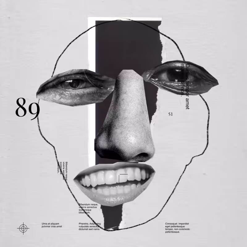 Collage faces #77