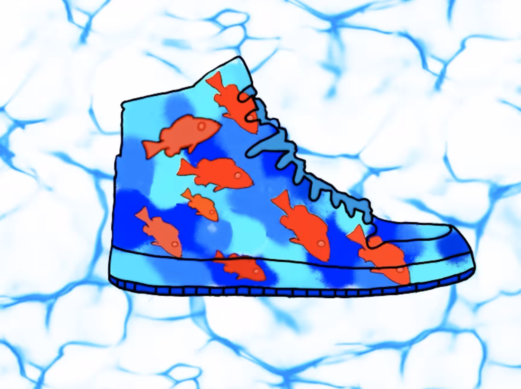 Koi Kickz ( Cracked Ice)