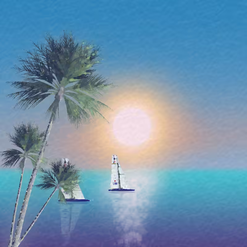 Pastel Island #6