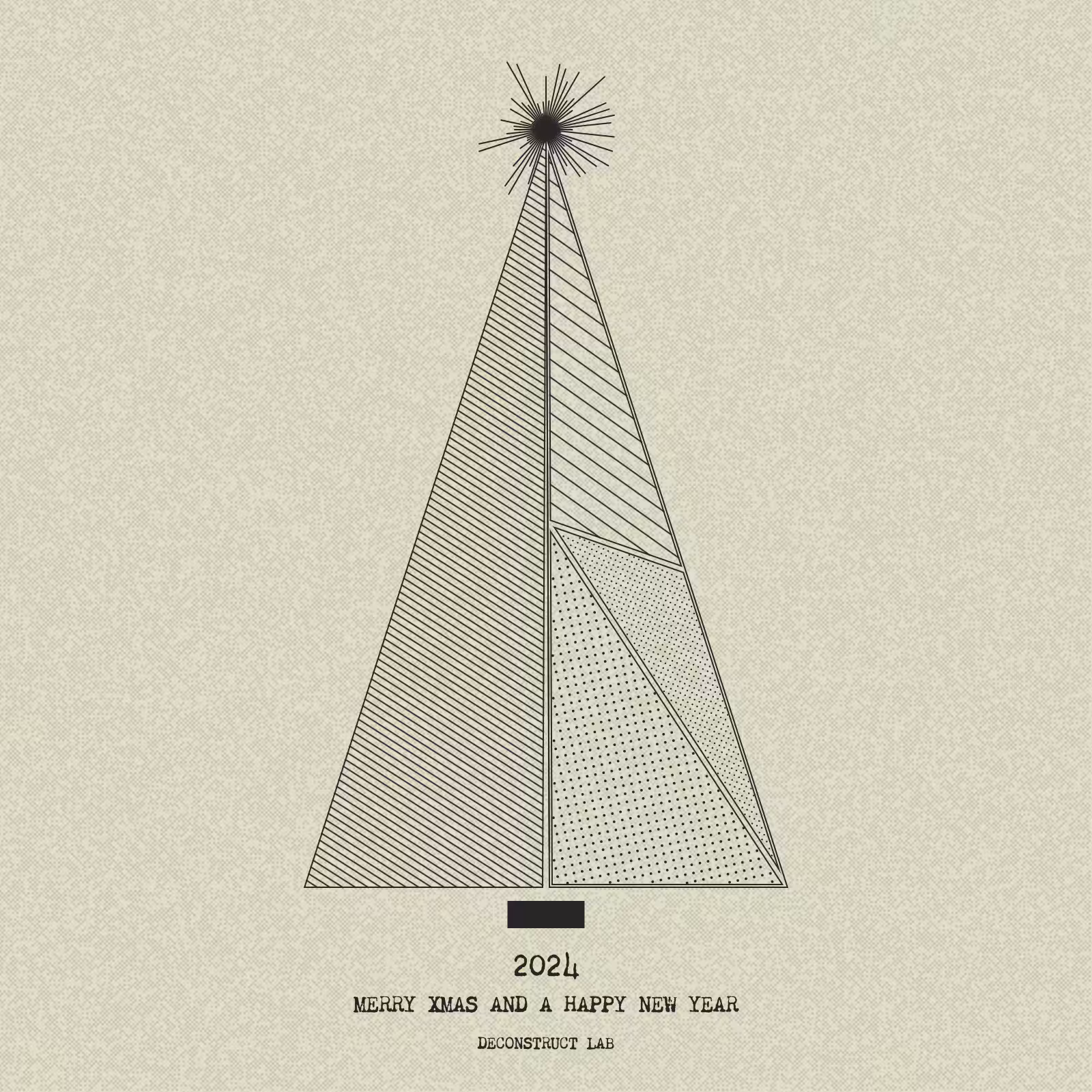 Have Yourself a Merry Little Geometric Tree #242