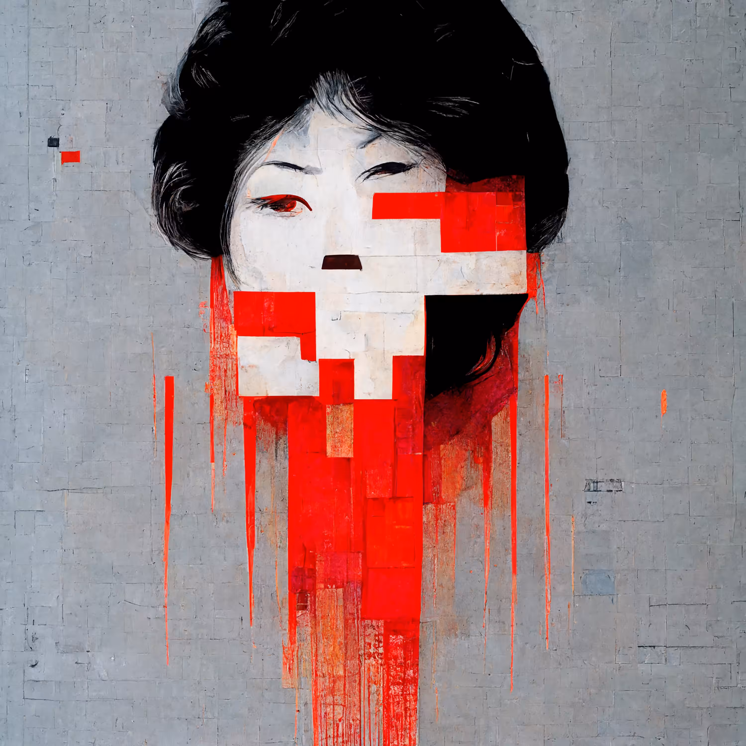 Red Pixels from the East #34